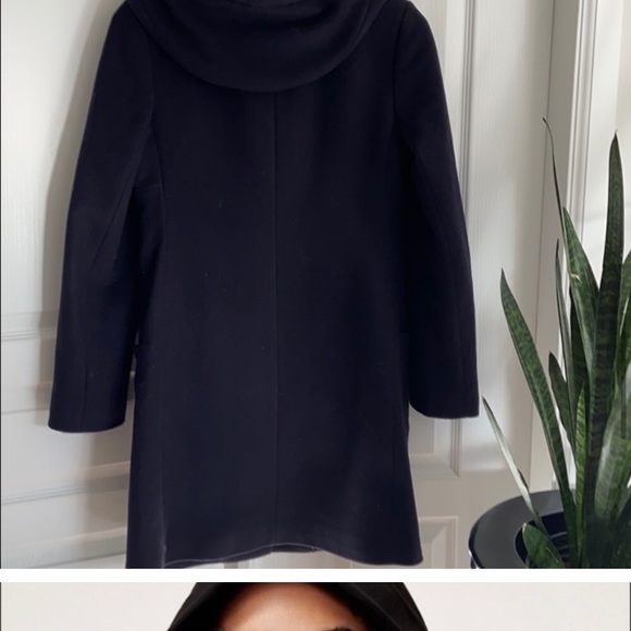 (Sold) Aritzia Babaton Pearce wool coat in Indigo - Picture 6 of 8